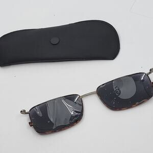 Easyclip polarized titanium clips for S2446/15 glasses. Clips only